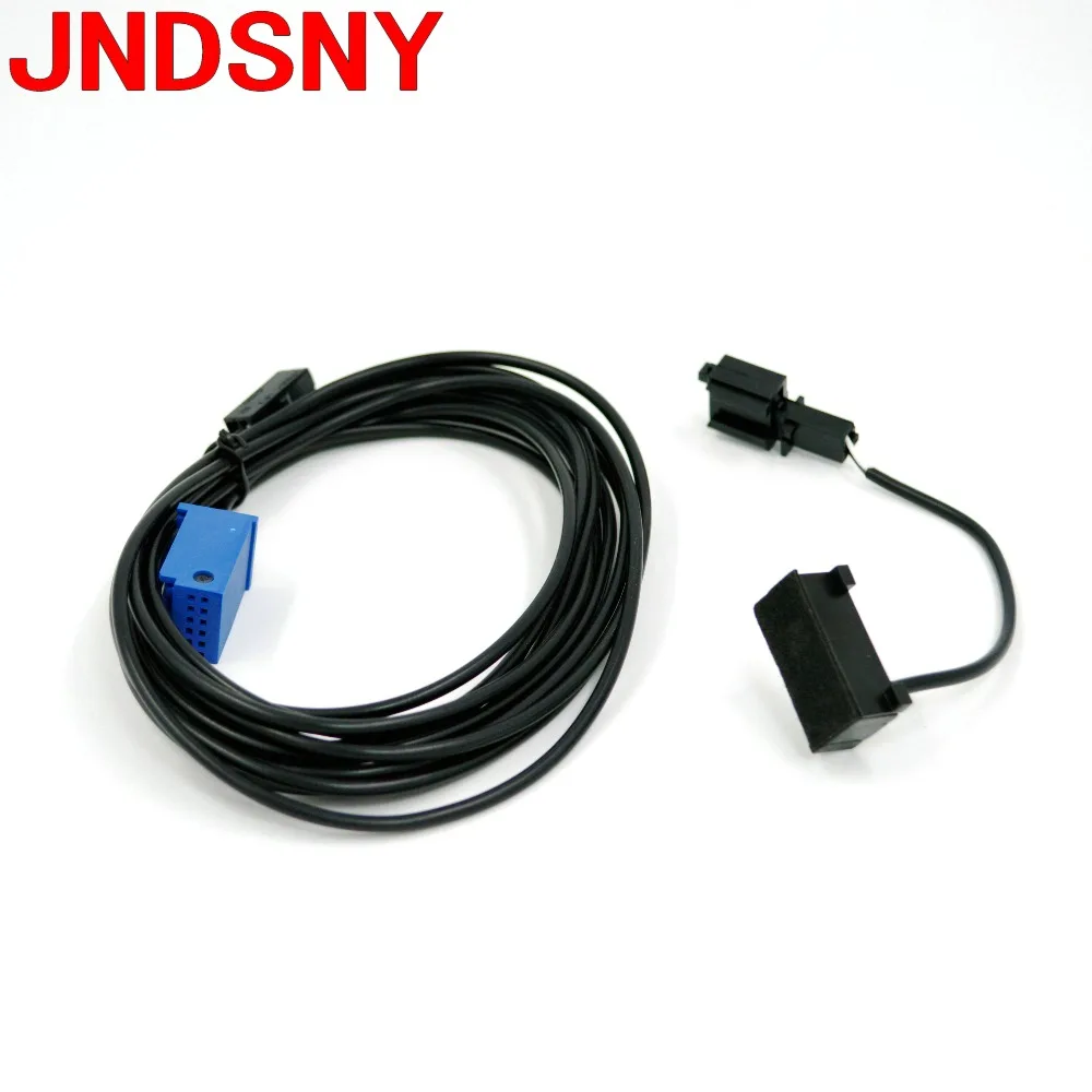 JNDSNY RD45 Microphone MIC Cable Adapter RD45 Micphone Kit for Citroen C3 C4 C5 Peugeot 207 206