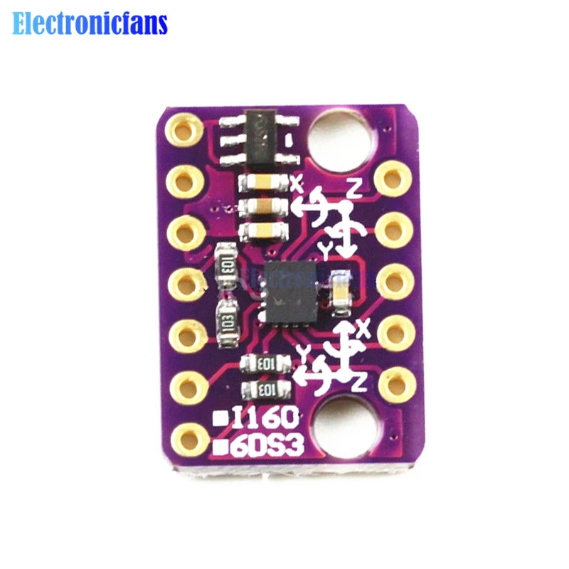Seajunn 10PCS/LOT BMI160 Latest Stance Accelerometer Gyroscope module 6 Dof inertial Measurement Sensors Seajunn 10PCS/LOT BMI160 Latest Stance Accelerometer Gyroscope module 6 Dof inertial Measurement Sensors
