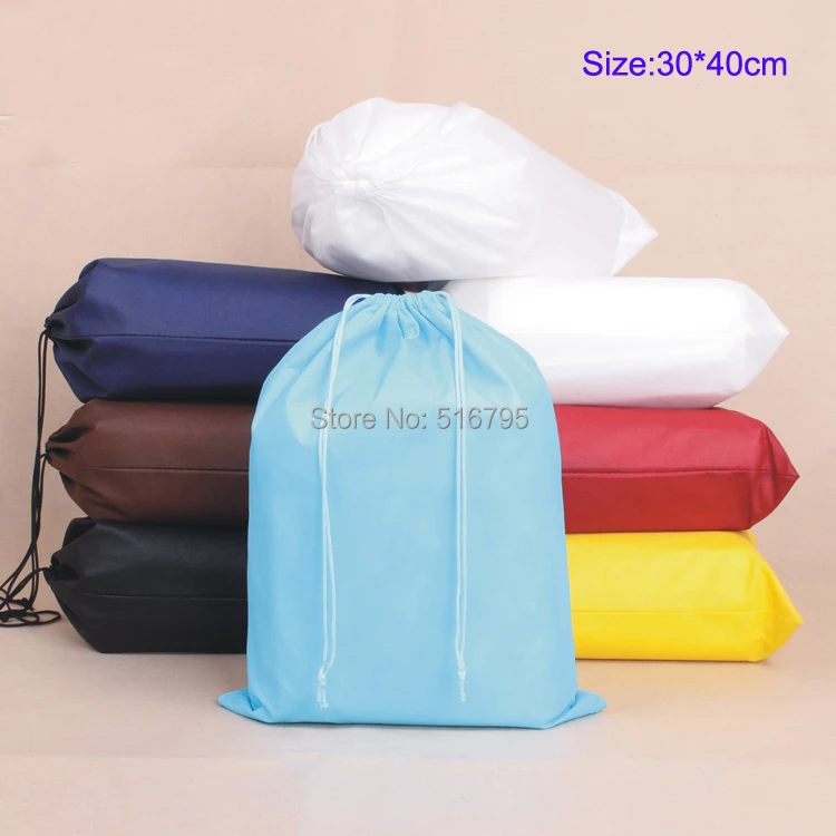 Non woven Fabric Multicolored Big Shoe Storage Bag Portable Travel