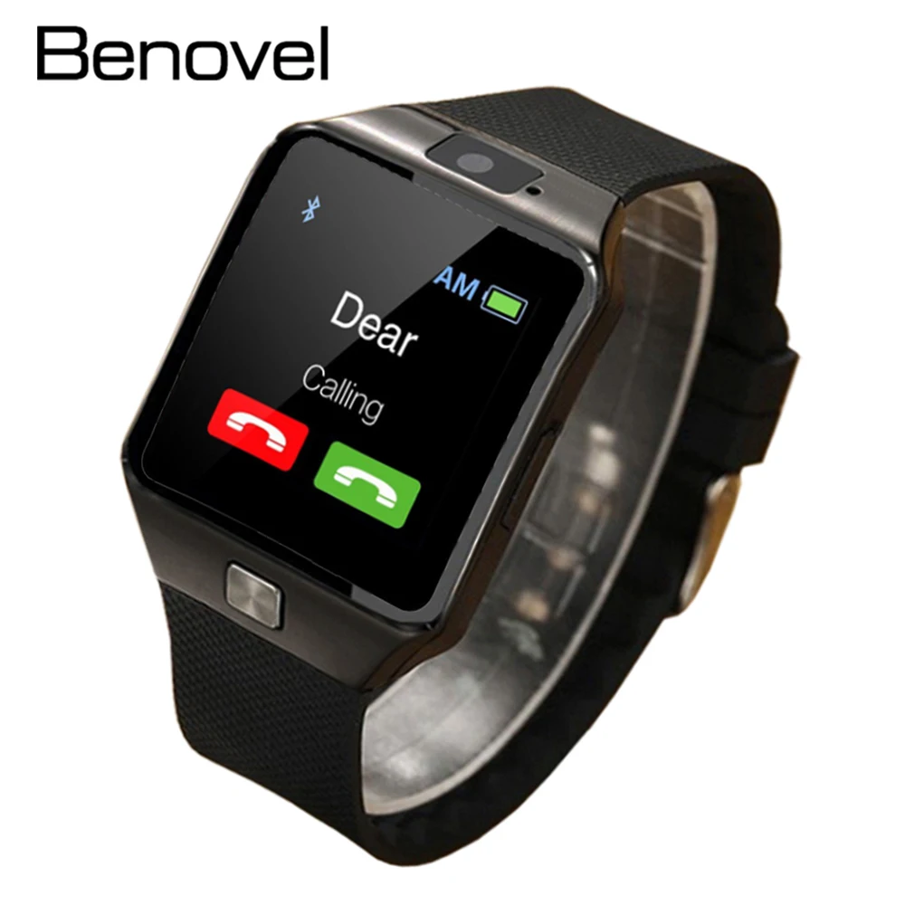 Bluetooth Smart часы DZ09 поддержка сим карта TF вызова SMS smartwatch для Android IOS Телефон PK A1