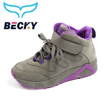 

High Quality Winter Shoes Women Ankle boots Thick bottom Sneakers warm shoes brand design sport running shoes lace up high top