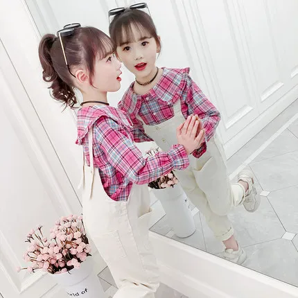 

2019 New Super Air Children's Wear Chaochao Korean Edition Children's Straightway Fashion Two-piece Spring and Autumn 1886353124
