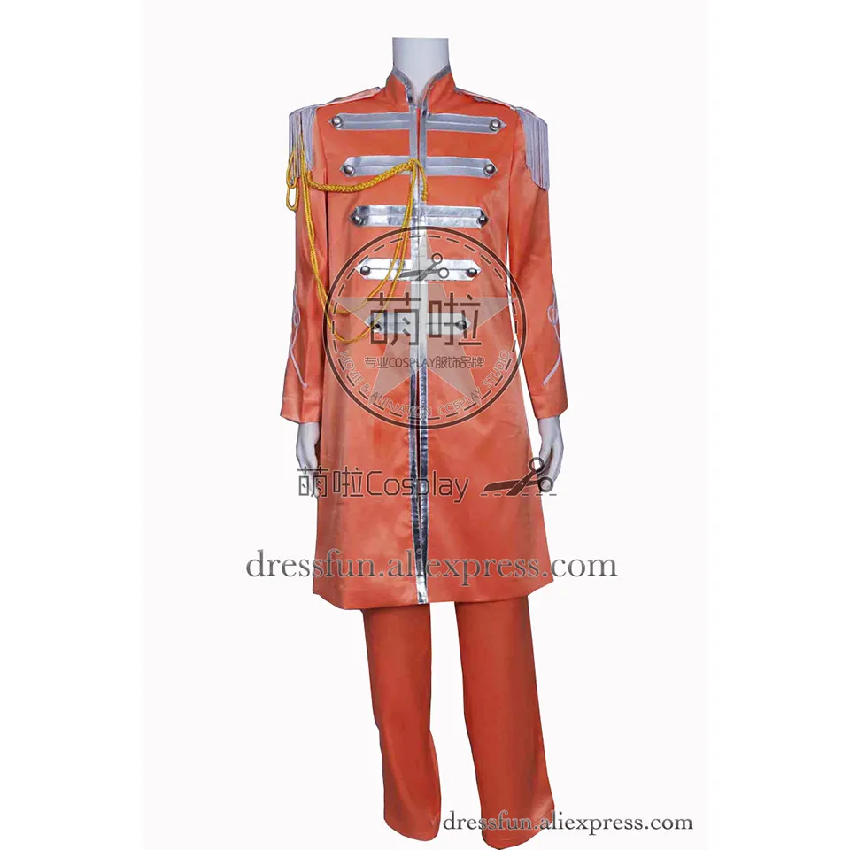 The Beatles Sgt Pepper/'s hearts club George Harrison Cosplay Costume Outfit Costume