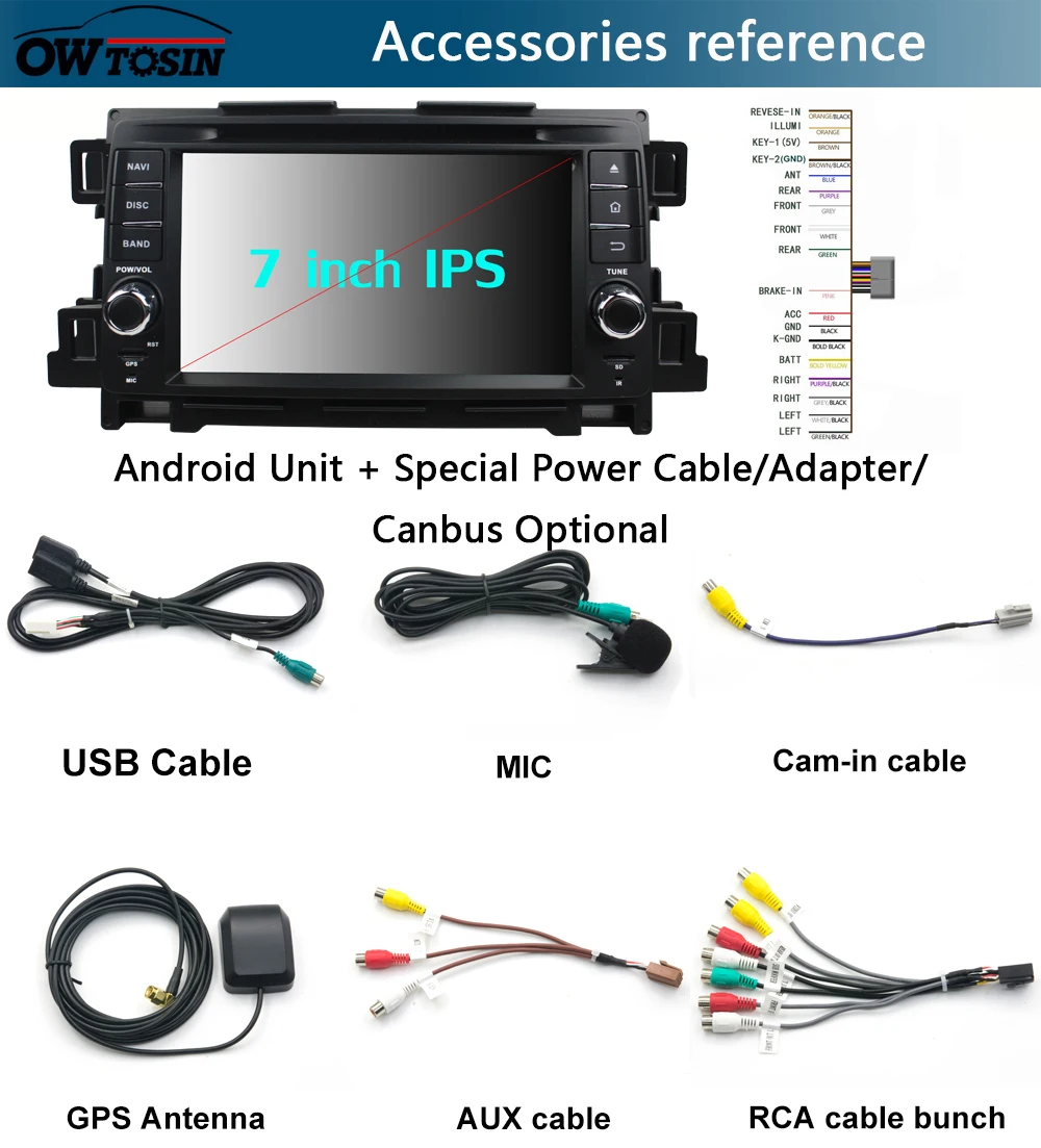 Best 7" IPS Octa Core 4GB RAM+64GB ROM Android 9.0 Car DVD Radio GPS Navi For Mazda CX-5 2011 2012 DSP CarPlay Parrot BT Stereo Adas 14 Best 7" IPS Octa Core 4GB RAM+64GB ROM Android 9.0 Car DVD Radio GPS Navi For Mazda CX-5 2011 2012 DSP CarPlay Parrot BT Stereo Adas 14