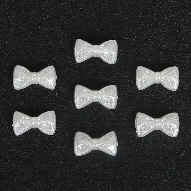 Галстук бабочка из АБС пластика с искусственным жемчугом|beads for jewelry|beads jewelry makingbeads