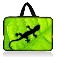 Lizard 1" 17,3" неопреновая сумка для переноски ноутбука Чехол Держатель+ Скрытая Ручка для hp Dell