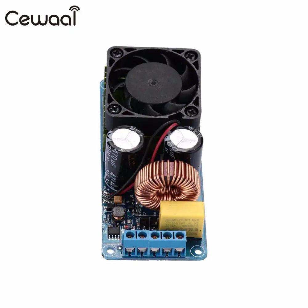 Cewaal New IRS2092S 500W Digital HIFI Power Amplifier Board 90dB Double DC Power Supply Professional Headphone Amplifier Gift Cewaal New IRS2092S 500W Digital HIFI Power Amplifier Board 90dB Double DC Power Supply Professional Headphone Amplifier Gift