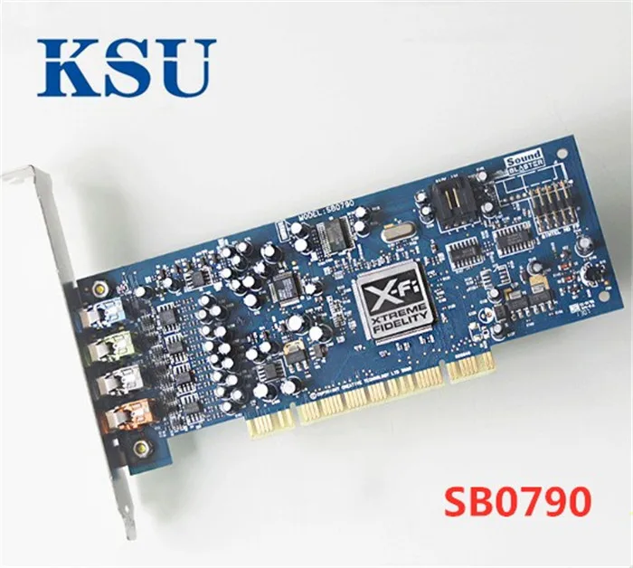 Звуковая карта для Creative Labs SB0790 PCI звуковая аудиокарта X Fi Xtreme с поддержкой XP /WIN 7/WIN