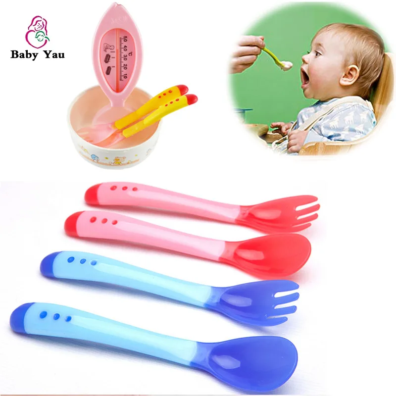 Buy 1PCS/Set Safety Temperature Sensing Spoon Baby