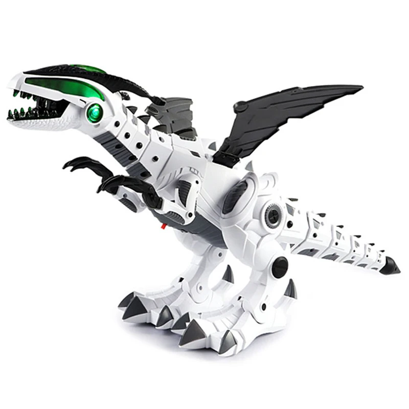 Динозавр игрушки для детей игрушки белый спрей Электрический динозавр механический Птерозавр динозавр игрушка для детей