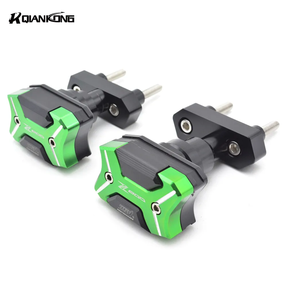 Motorcycle Accessories Motorcycle Frame Crash Pads Engine Case Sliders Falling Protector For Kawasaki Z800 ZR800
