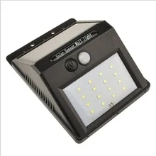 Светодиодный датчик лампы на солнечной батарее свет 16 светодиодный s свет Открытый Путь Газон крыльцо лампа настенная лампа безопасность точечный свет садовое освещение солнечная энергия