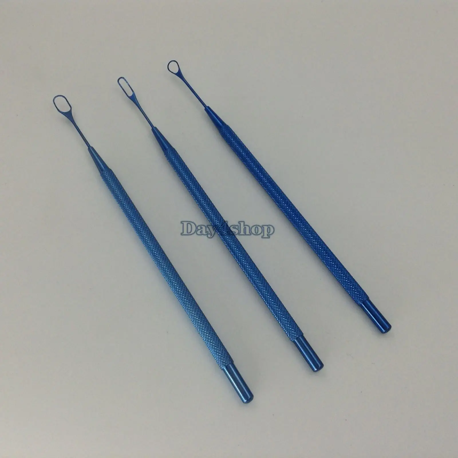New 3 pcs Titanium eye lens loop loops ophthalmic eye surgical