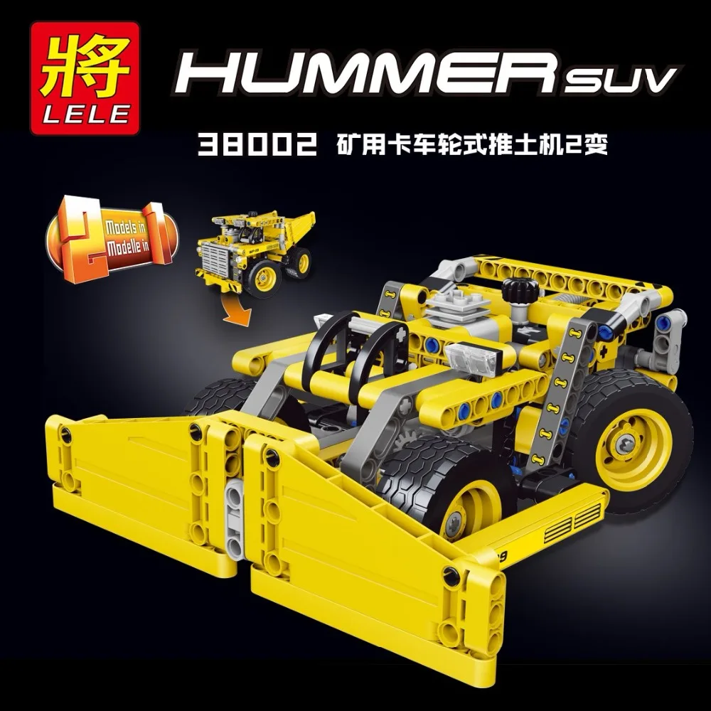 Legoed Technic car CITY Mining Truck Cars toy 2 In 1 Transformable 38002 Model kits Building Blocks 3363 bricks DIY Toys 42035