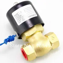 1/" BSPT 2 Позиции 2Way NC Hi-Temp латунный паровой Электромагнитный Клапан PTFE пилот