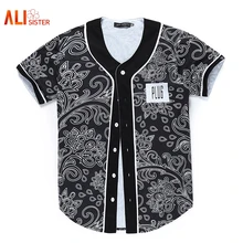 Alisister Новое поступление мужская/wo Мужская 3d футболка унисекс летние топы с цветочным принтом симпатичная кнопка рубашки хип-хоп Бейсбольная Футболка Джерси