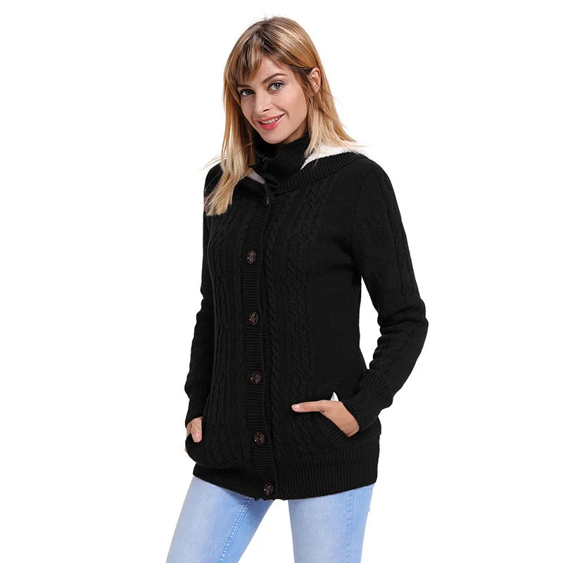 Black-Long-Sleeve-Button-up-Hooded-Cardigans-LC27652-2-6