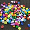 100pcs Colorful Mixed 2 Hole Resin Cute Supper Mini Buttons Sewing Round Decor Card Making DIY Lovely Home Decor Tools ► Photo 2/3
