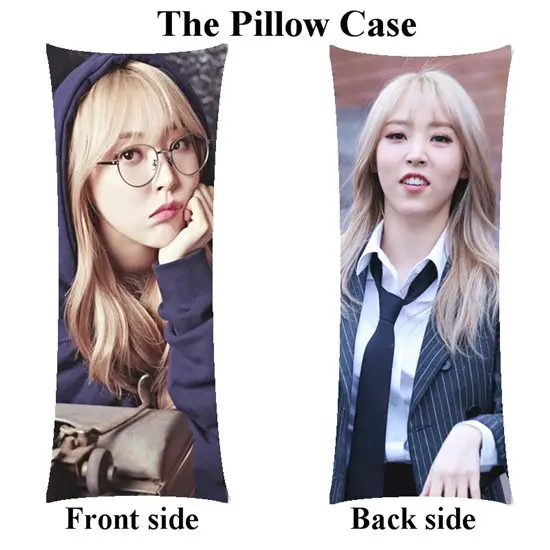 pillowcase Девушка MAMAMOO Солнечный сон тела Наволочка Луна Byul сыворотка в наволочке на заказ - Цвет: pillowcase