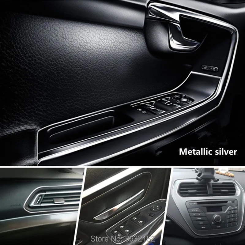 Car Styling Interior Decorative Thread Sticker Decoration Strip