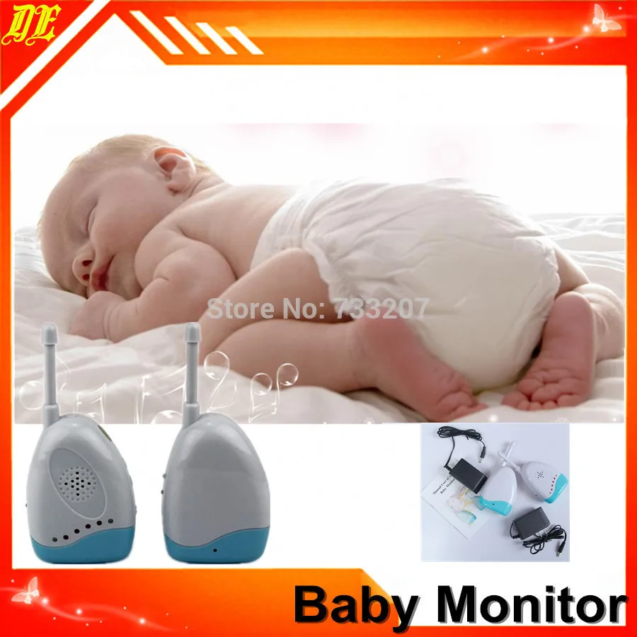 High Quality Portable Two Way Audio Baby Monitor care monitors with Temperature + Bed Wetting Alarm baby cry detector |