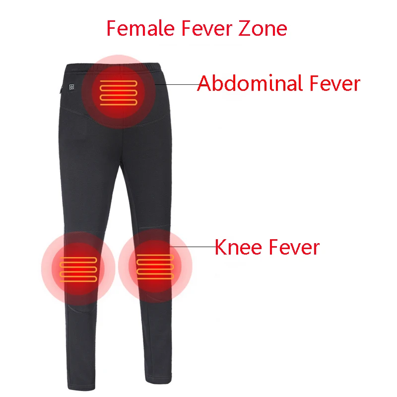 Pantalones de invierno para hombre ajustados gruesos calentados para mujer para senderismo para ext