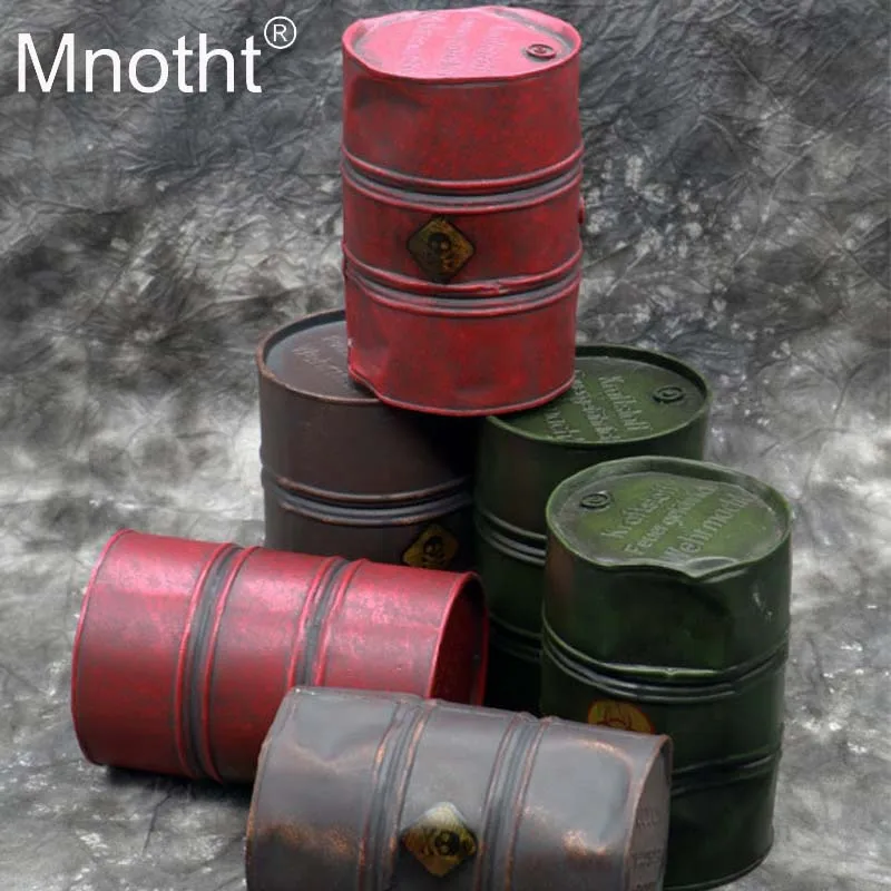

Mnotht SOO26 Scene Accessories Simulati Gasoline Can Model Military for Action Figure Toy Collection 1/6 Scale Soldier Parts M3n