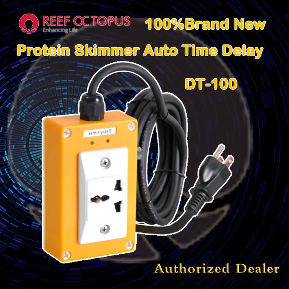 

Brand New Reef Octopus OCTO Protein Skimmer Auto Time Delay Helps Prevent Skimmer Overflows DT-100 Authorized Dealer