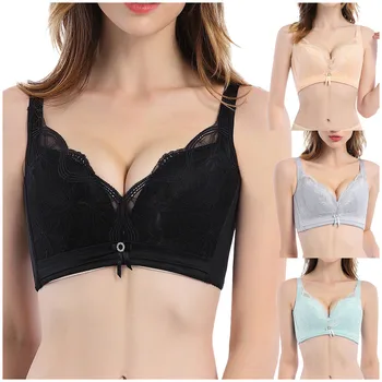

Fashionable Woman push up Bra Breathable Comfortable Sexy Lace Underwear lingerie femmes ensembles de sous-v tements#S