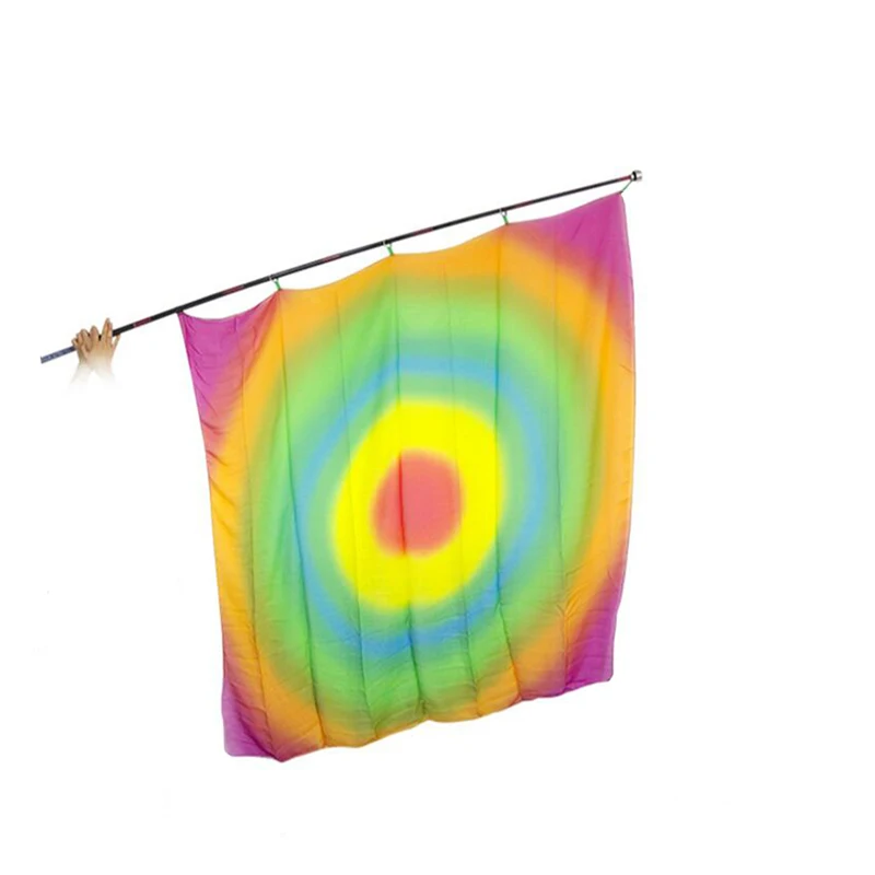 

Appearing Flag Stage Magic Tricks Props Toys Professional Magician Easy Doing