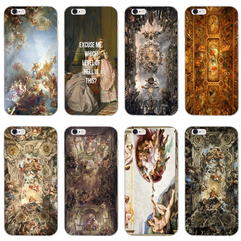 

palace of versailles The Creation of Adam Case For Huawei Honor 10 9 Lite 8 8C 8X 7C 7X 7A 6C pro Play 6X 6A 5A 5C 5X V8 V10