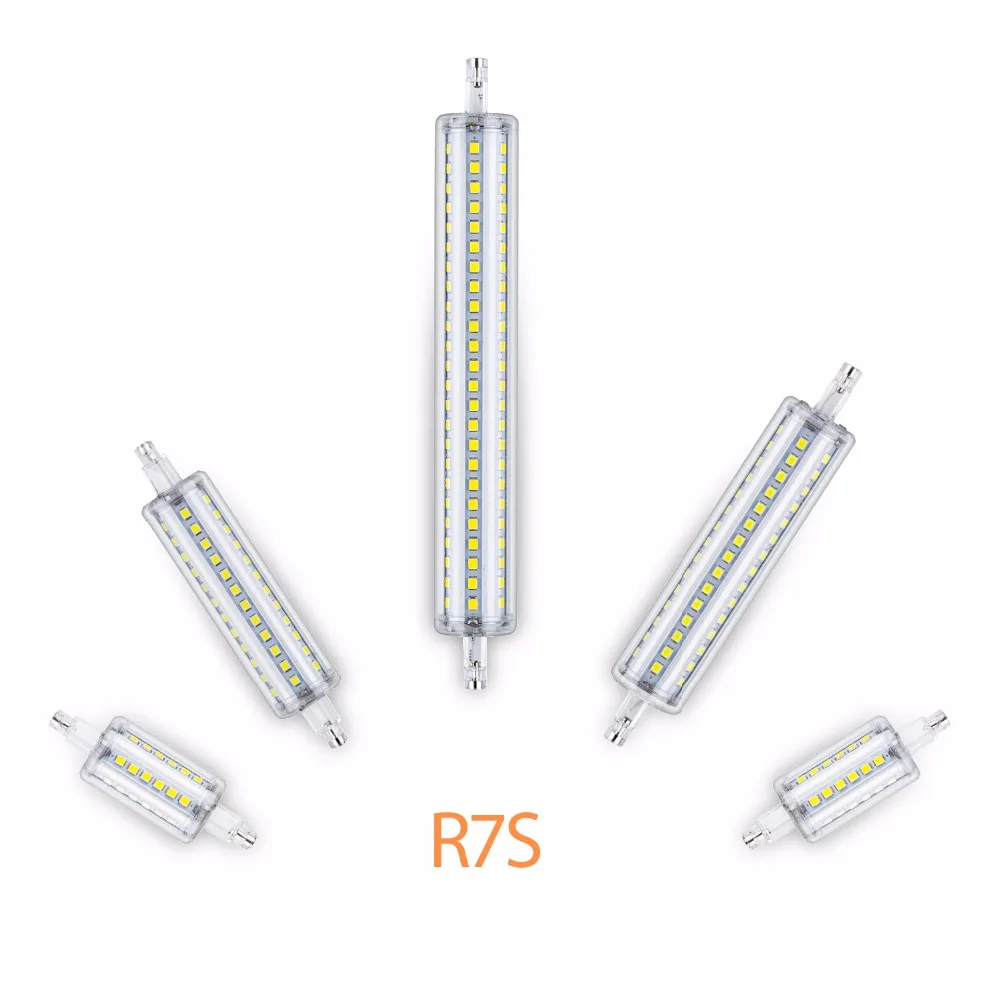 

LED R7S Corn Bulb Horizontal Plug Light R7S LED 118mm Replace Halogen LED Lamp 220V 78mm Lampada Energy Saving Light 135mm 189mm