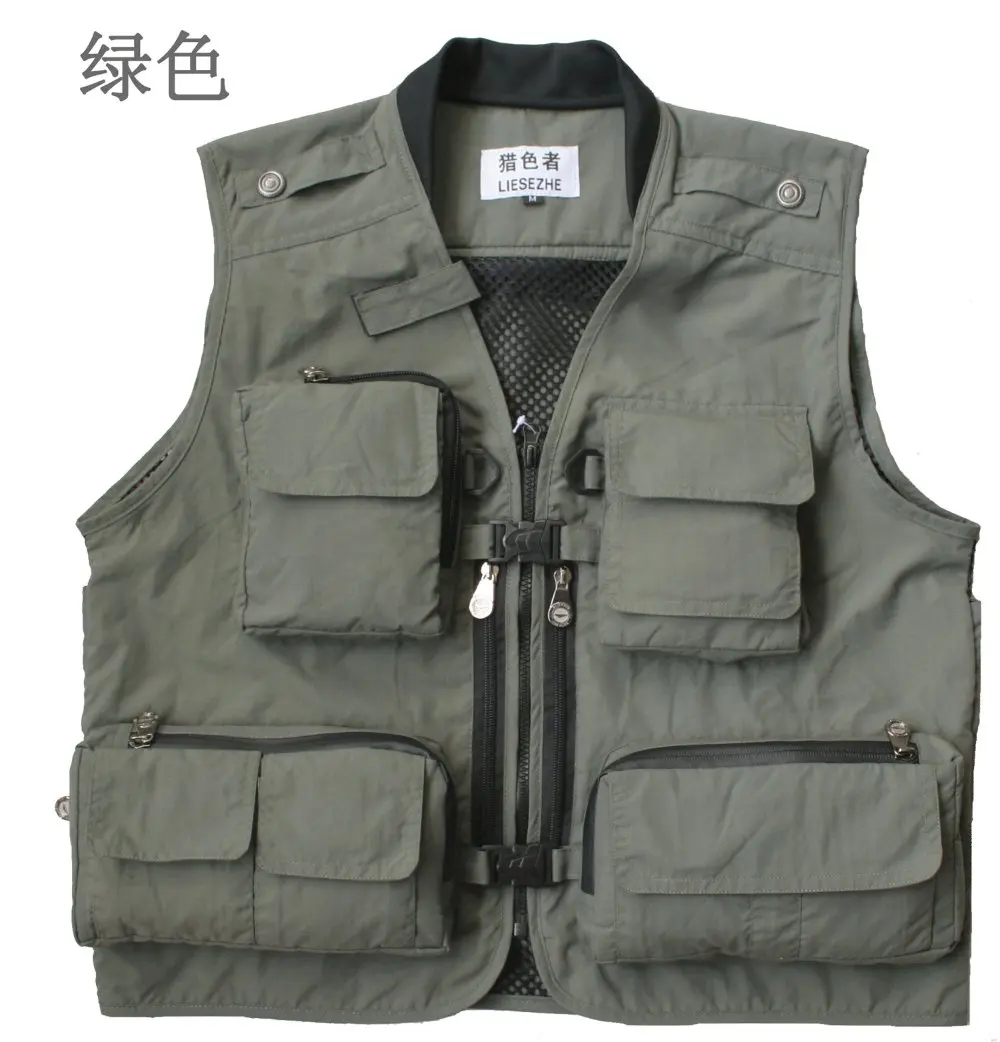 Free shipping professional photography vest pocket ...
