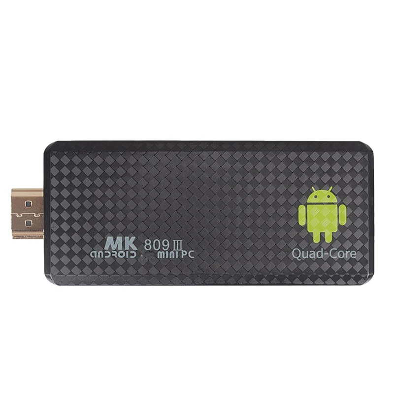 MK809III мини ТВ Stick Android 4,4 шт. 4 ядра RK3188T 2 г/8 г Wi-Fi ТВ Media Player Bluetooth XBMC DLAN ТВ ключ Stick