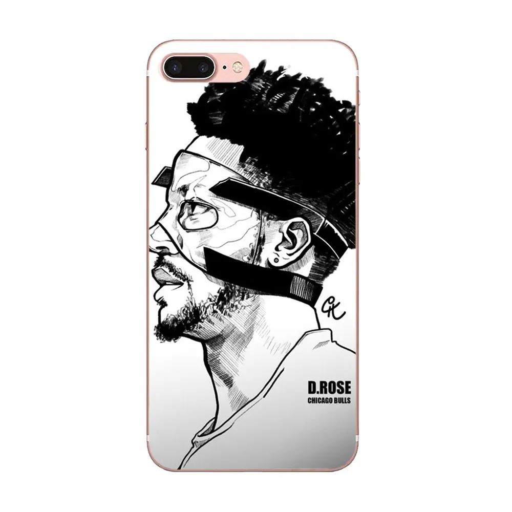 Derrick Rose для Huawei P7 P8 P9 P10 P20 P30 Lite Mini Plus Pro 2017 2018 2019 Coque Shell Прозрачный чехол