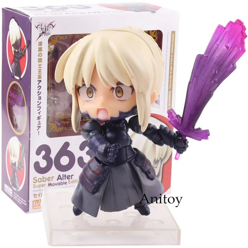 

Anime Nendoroid 363 Fate Stay Night Saber Alter Figure Super Movable Edition PVC Action Figures Collectible Model Toy