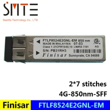 Finisar FTLF8524E2GNL-EM 4G-850nm-SFF 2*7 стежков класс 1 21CFR1040. 10 LN#50 PB31RH3 CA 94089 волоконно-оптический трансивер