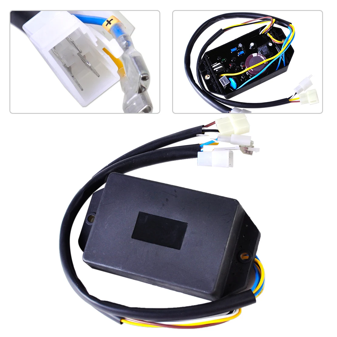DWCX Motorcycle AVR Voltage Regulator for 5KW Kipor Yanmar Kama Single