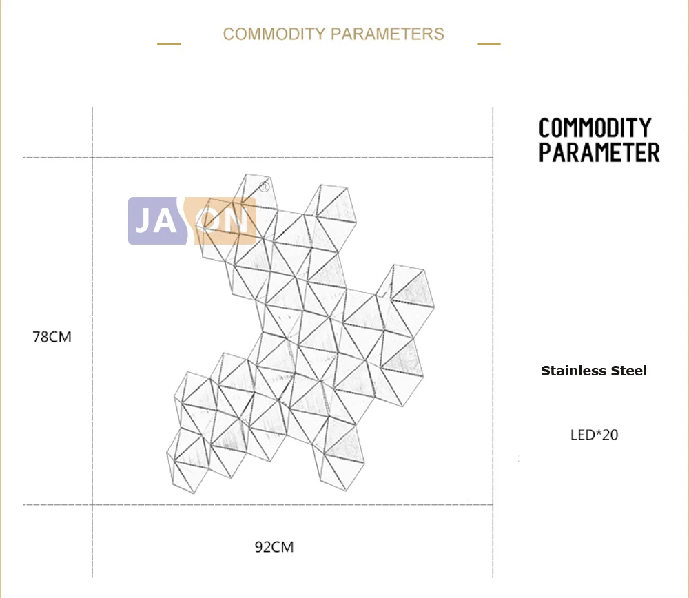 LED Постмодерн Нержавеющие Стали Золотой Honeycomb Светодиодные Лампы Светодиодные Светильники.бра.бра нa стену.Бра.Светильники Настенные светильники.Светильник Настенный Светильник. Для Спальни Коридора