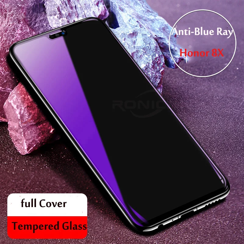 Защитное стекло RONICAN закаленное для Huawei Honor 8X max 8C с защитой экрана от синего
