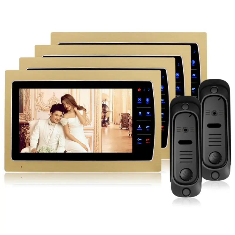 Homefong7Inch TFT Touch Screen Color Video font b Door b font Phone Cmos Night Vision font