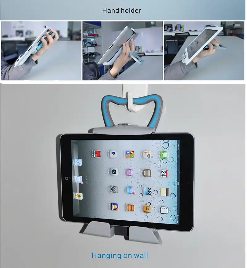 Portable Tablet Stand Wall Mount Foldable Universal Adjustable