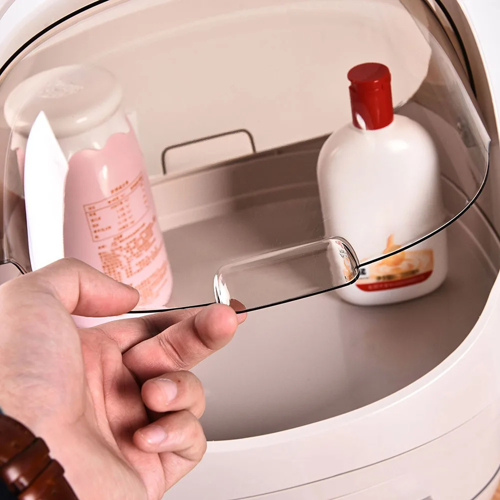 المحمولة صندوق تخزين مكتبي المنظم درج حامل الحاويات مع باب غطاء المحمولة صندوق تخزين مكتبي المنظم درج حامل الحاويات مع باب غطاء