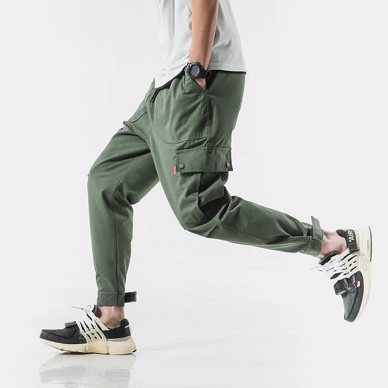 2018 New Product Leisure Time Trousers E-commerce Pocket Overalls Male Easy Feet Pants | Мужская одежда