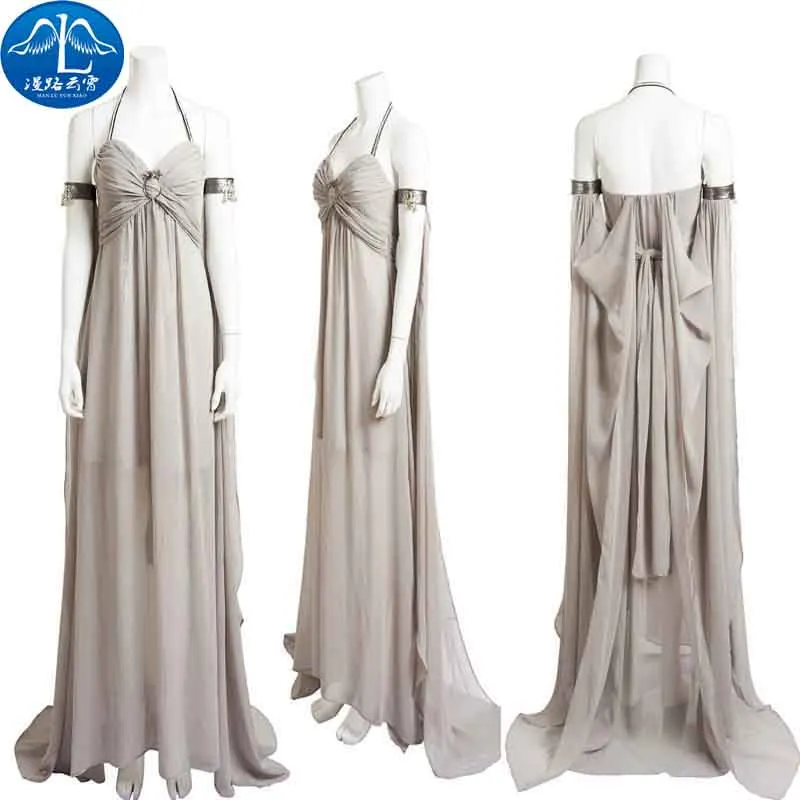 

New Arrival Game of Thrones Mother of Dragons Daenerys Targaryen Cospaly Costume Adult Custom Size High Quality Free Shipping