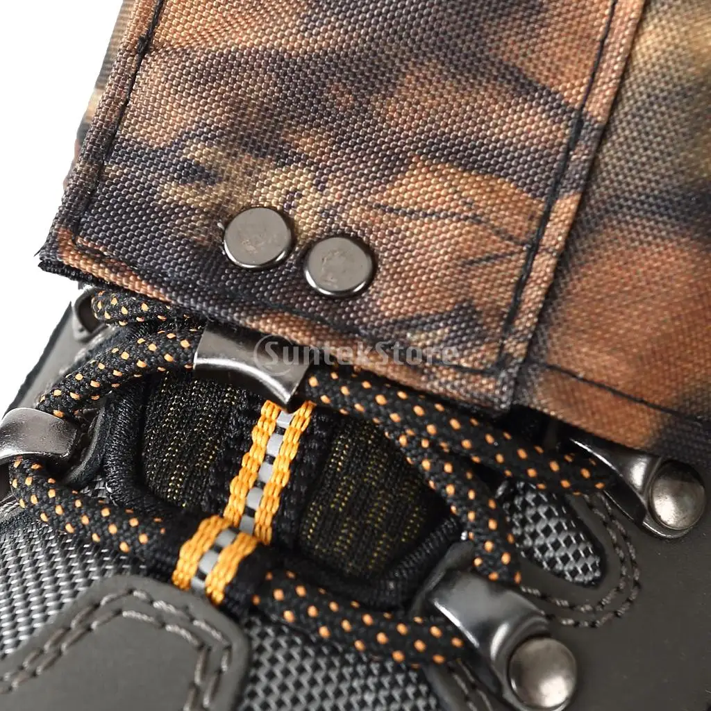 1 Pair L/XL Outdoor Camo Waterproof Snow Legging Ski Gaiters Shoe Gaiters Boot Cover Hiking Walking Camping Hunting