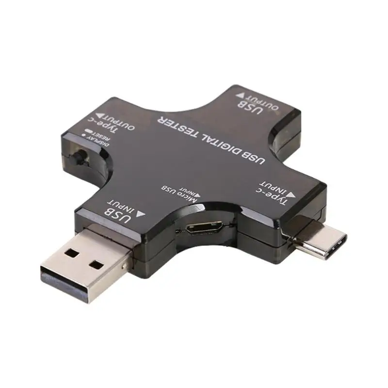 Тип-c PD USB Тестер DC Цифровой вольтметр Амперметр Вольтметр