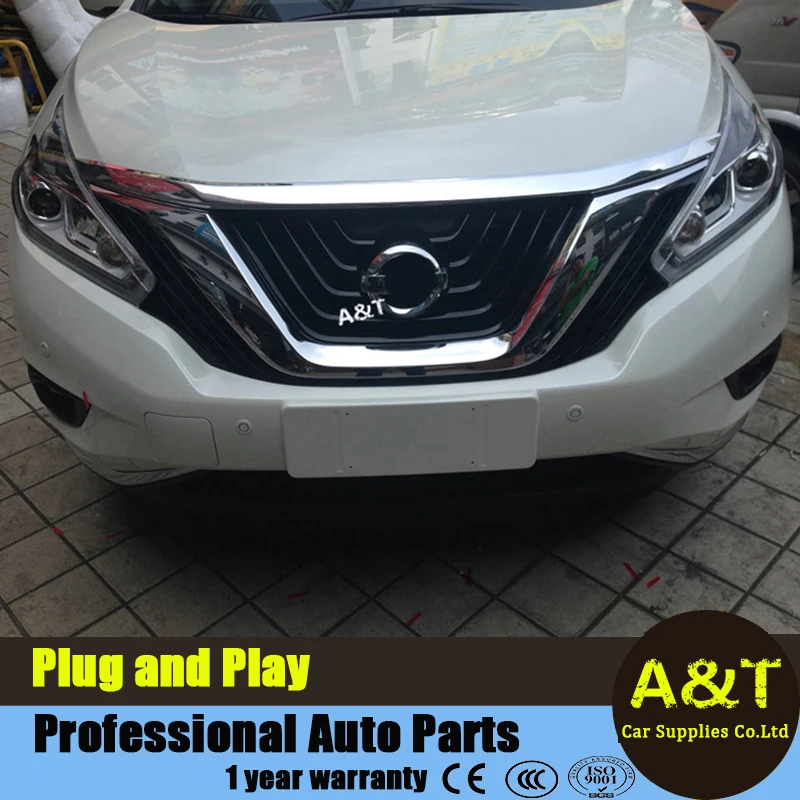 1 шт. стайлинга автомобилей Для Nissan Murano 2015 2016 модели высокого качества ABS головной