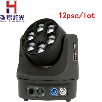 

(12pieces/lot) 6x15w led rgbw beam moving head 11/14 DMX Channels 6x15W RGBW 4-In-1 LED Mini Bee Eye Beam Light DMX lighting