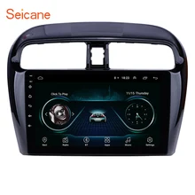 Seicane 9 дюймов Android 8,1 автомобиль радио мультимедиа плеер для Mitsubishi Mirage 2012- gps навигации Встроенная память 16 Гб 4-х ядерный WI-FI FM 3g